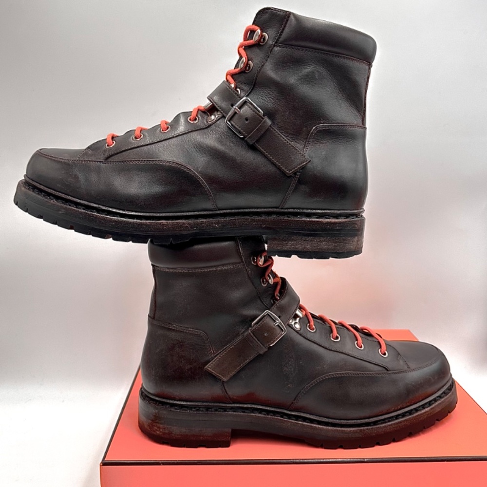 HERMES Winter Boots Men’s US SZ 9.5 - Picture 9 of 16